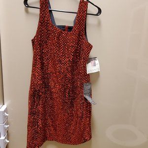 Granite women's red sparkly dress size 11/12